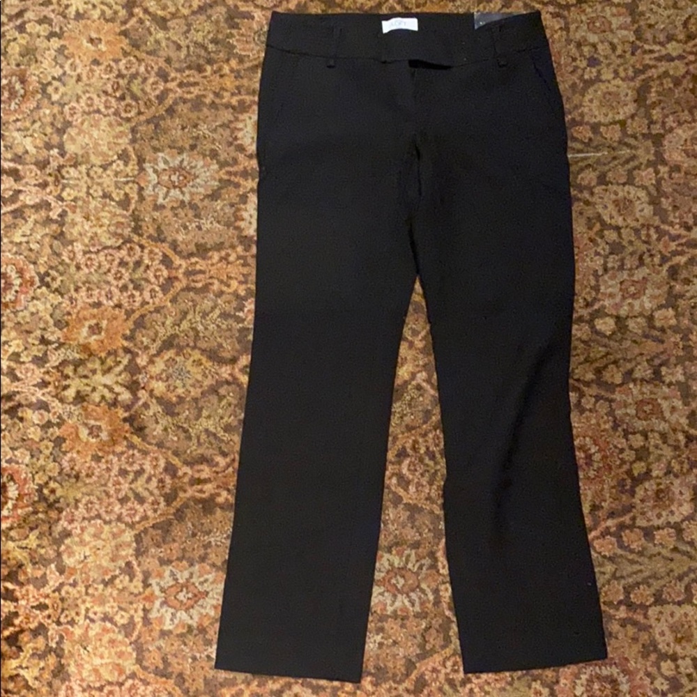 NWT Loft Marisa Black Lean Trouser 2P